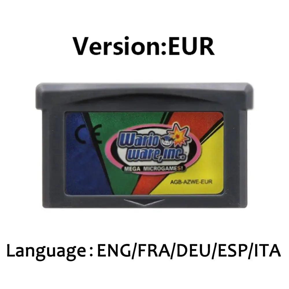 Mario GBA Game Cartridge EUR USA Version Wario Land 4 - ToylandEU™