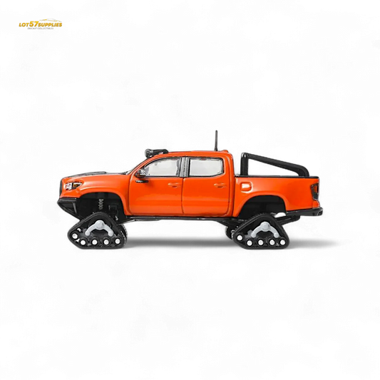 Toyota Tacoma Diecast 1 To 64 Orange New 3PMSF Tires - ToylandEU™