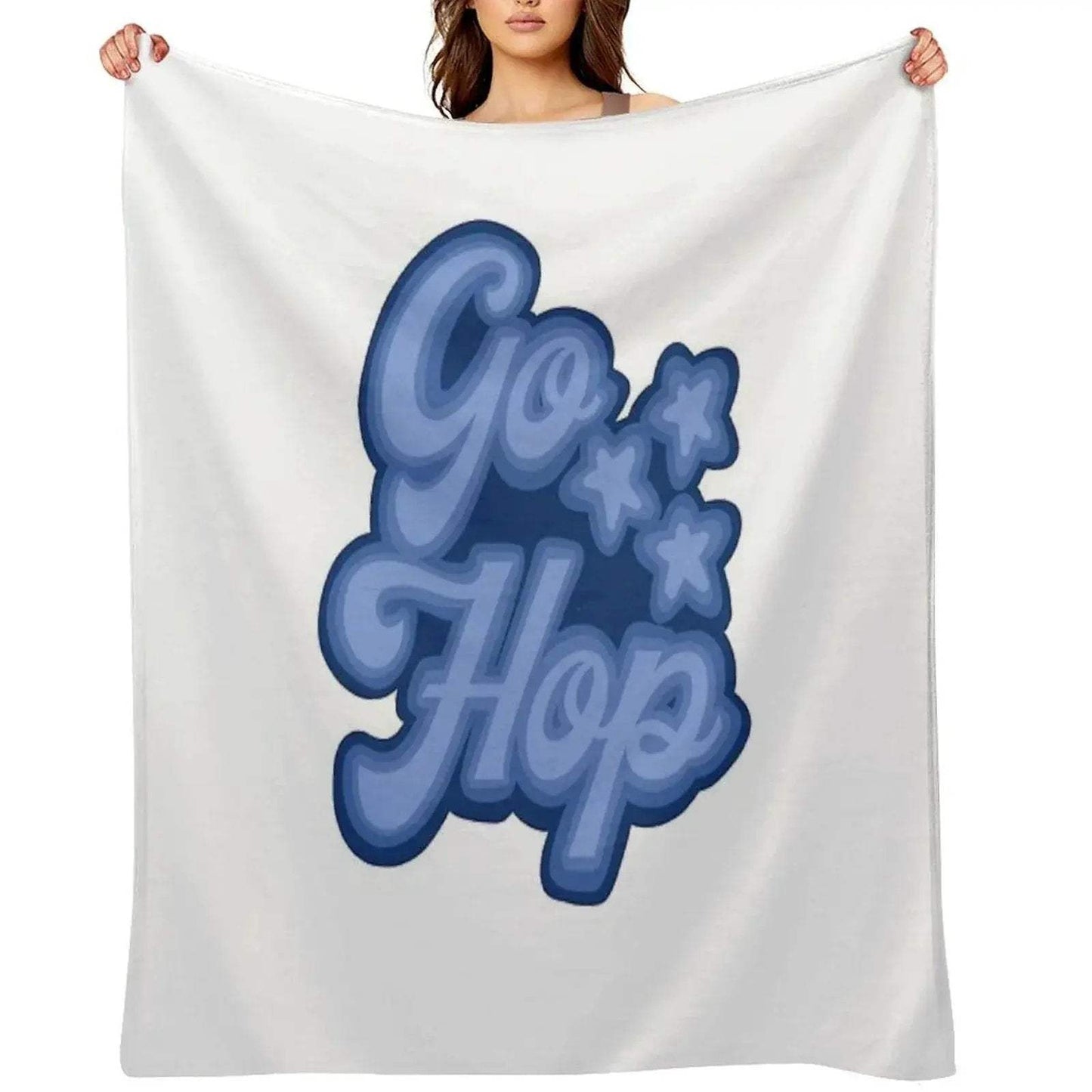GO HOP Johns Hopkins Design Throw Blanket - ToylandEU