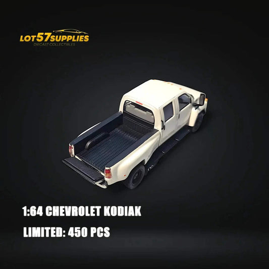 GOC Chevrolet KODIAK Pickup White 1:64 - ToylandEU™