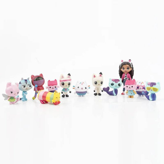 Gabbys Dollhouse Action Figures 13 Piece Set For Collectors - ToylandEU