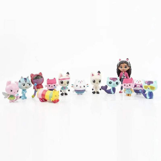 Gabbys Dollhouse Action Figures 13 Piece Set For Collectors - ToylandEU