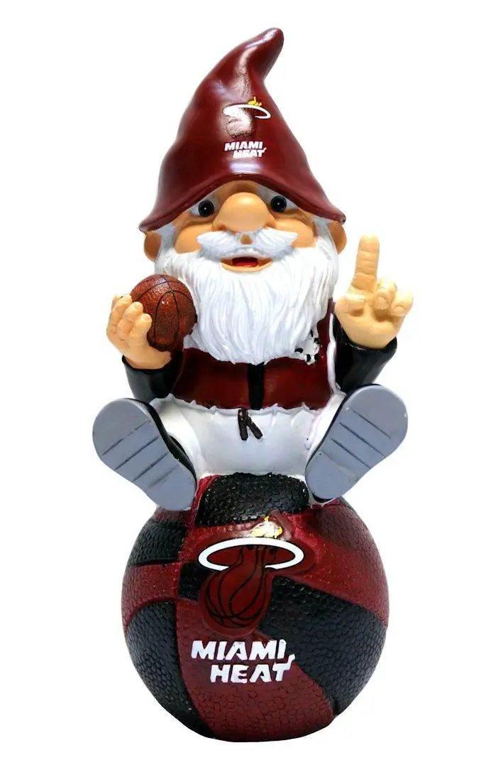 Miami Heat Garden Gnome - On Team Logo CO - ToylandEU™