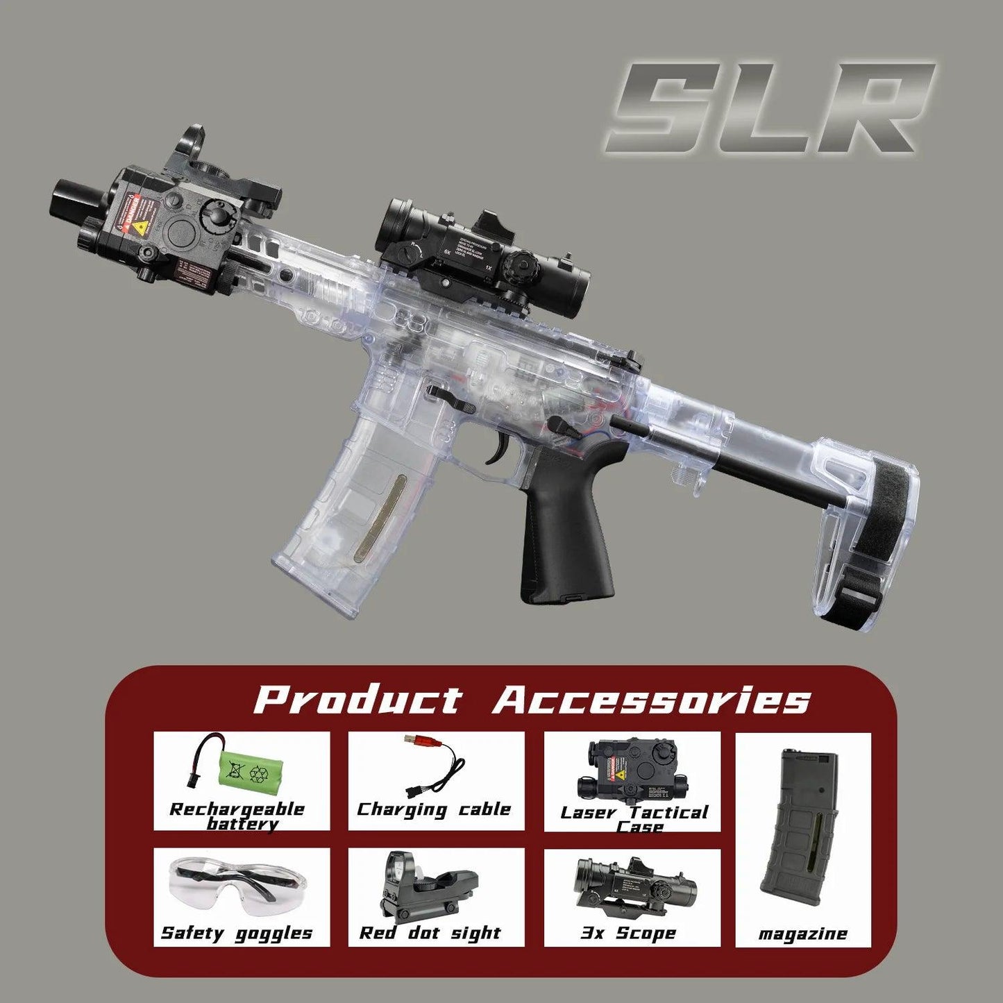Gel Ball Blaster | Outdoor Water Gun | Toylandeu™