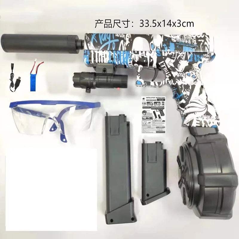 Gel Blaster Pistol | Automatic Shooting | Toylandeu™