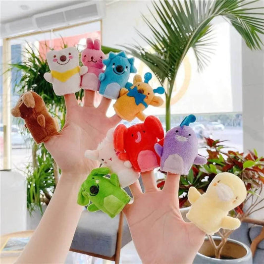 10 Cute Animal Finger Puppets for Creative Play - Plush & Soft - ToylandEU