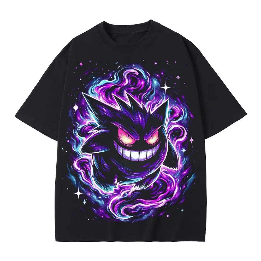 Gengar Pokemon Graphic Tee Harajuku Unisex Comfort - ToylandEU™