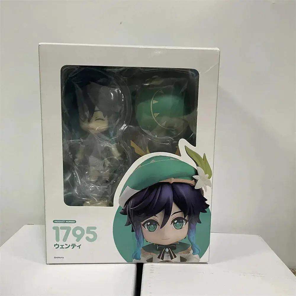 Genshin Impact Kawaii Mini Figurines, Lumine, Aether, Barbatos, Cute Chibi Action Figures Collector Toys 10 cm - ToylandEU