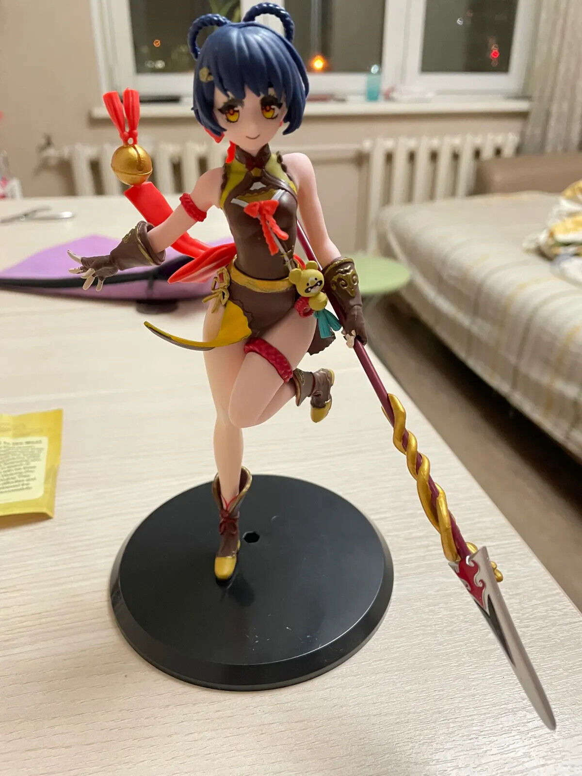 Genshin Impact Barbara Figure, Lumine, Xiangling Traveler Aether Venti