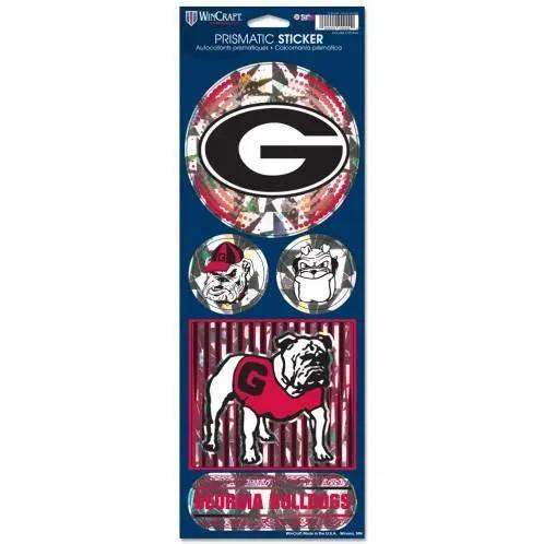 Georgia Bulldogs Decal 4x11 Die Cut Prismatic Style - ToylandEU™