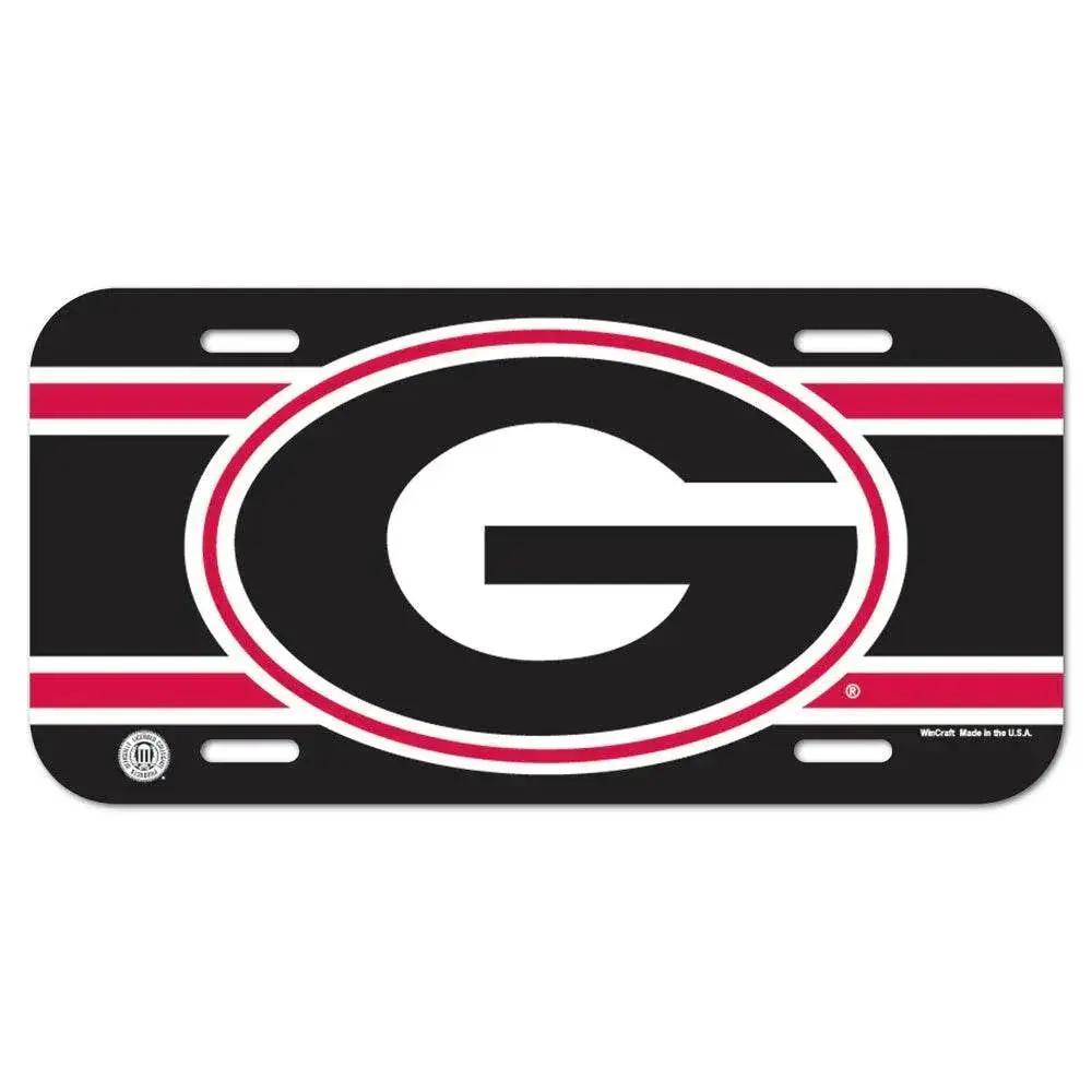 Georgia Bulldogs License Plate Plastic 6x12 Official - ToylandEU™