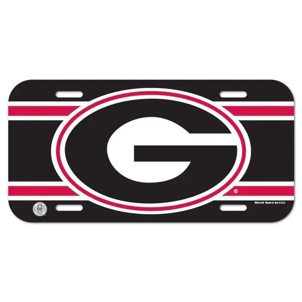 Georgia Bulldogs License Plate Plastic 6x12 Official - ToylandEU™