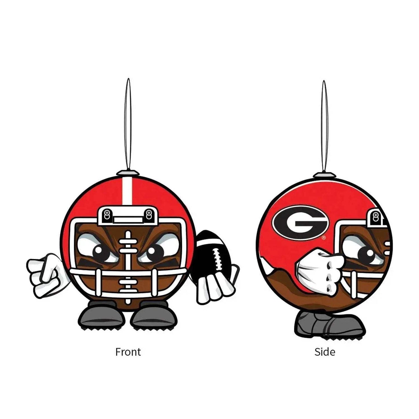 Georgia Bulldogs Ornament Ball Head 3 Inch Foam Ball - ToylandEU™
