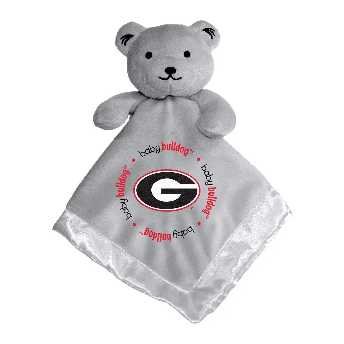 Georgia Bulldogs Security Bear Gray Plush With Satin Lining - ToylandEU™