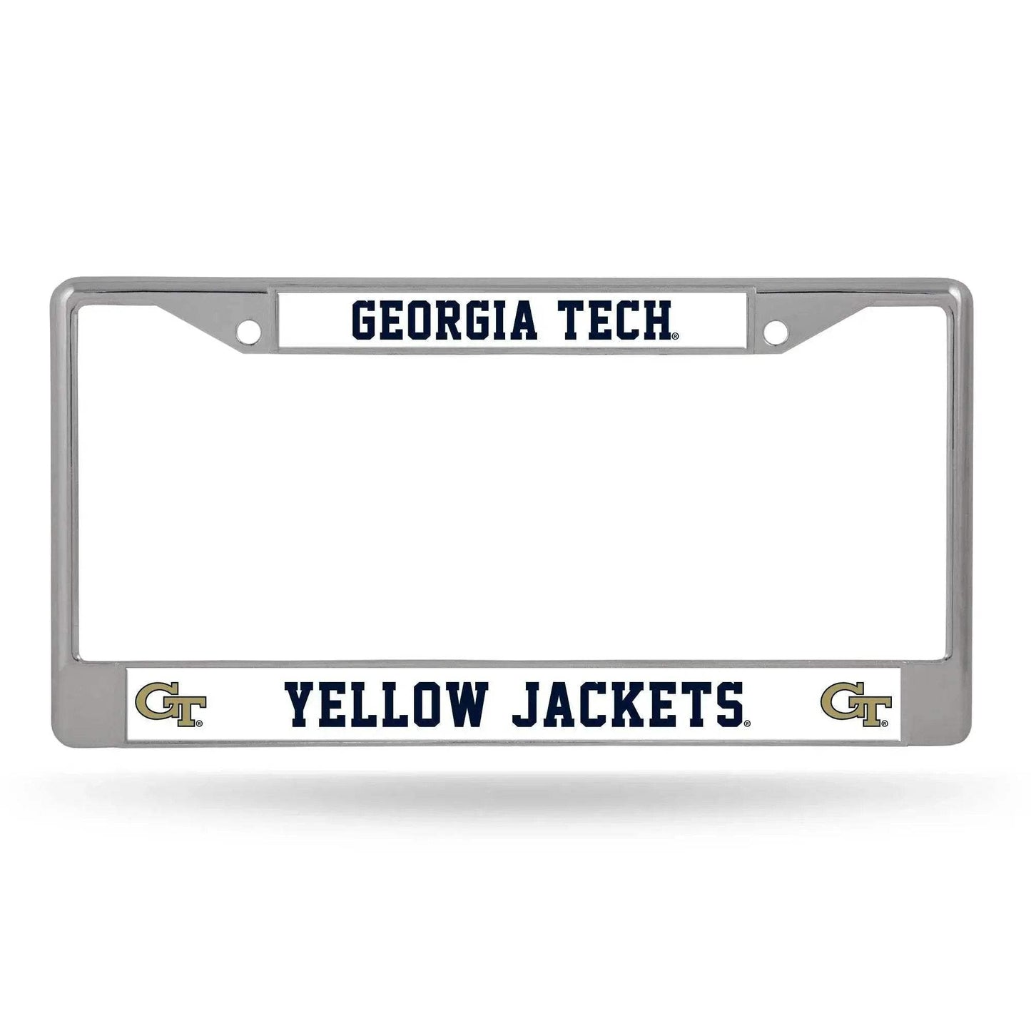 Georgia Tech Yellow Jackets Chrome License Plate Frame - ToylandEU™