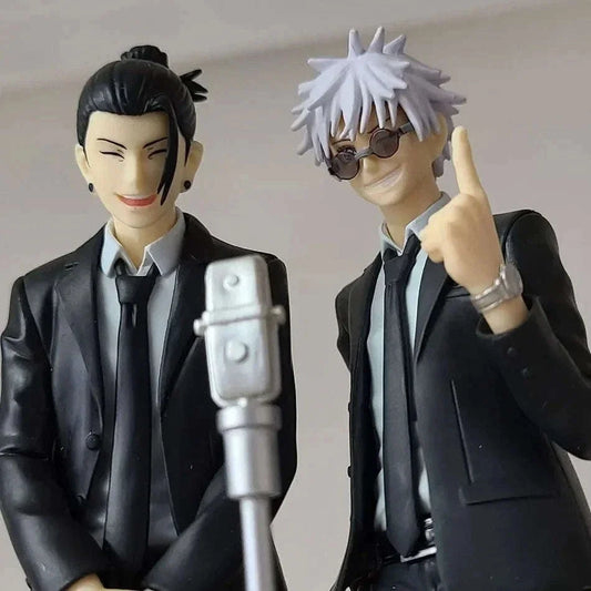 Geto Suguru and Gojo Satoru Anime Figurines Jujutsu Kaisen figurine Doll PVC Statue 15 CM