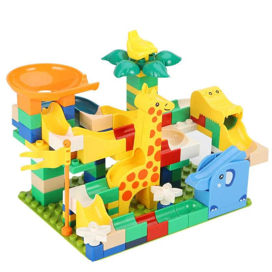 Giant Building Blocks Marble Race Maze: Fun & Creative Playset - ToylandEU