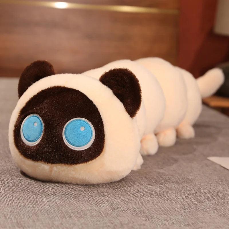 Giant Cat Plush Pillow | Soft Plush Fabric | Toylandeu™