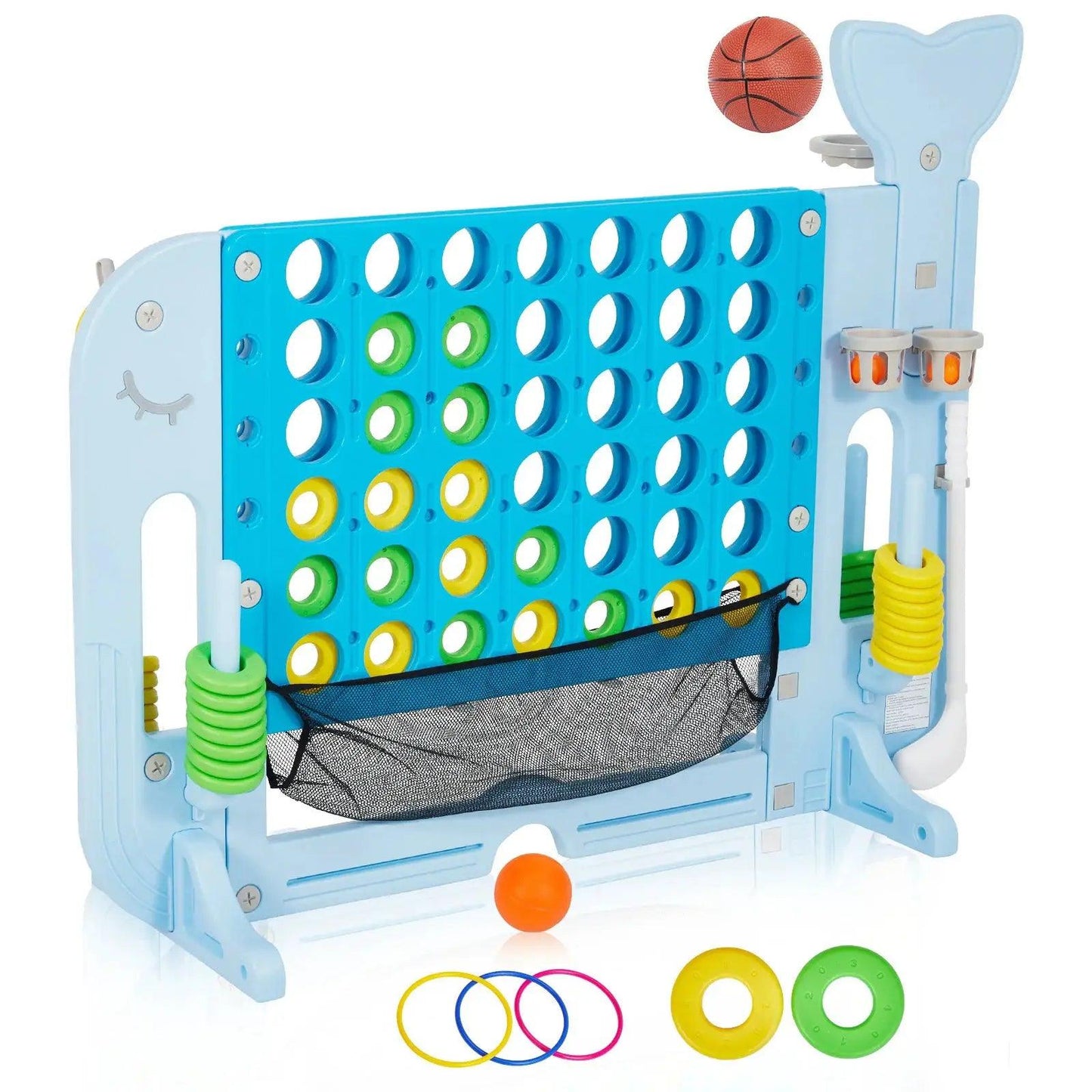 Giant Connect Four Outdoor Yard Game Set 3 In 1 - ToylandEU™