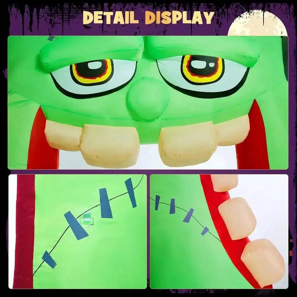 Giant Frankenstein Archway Inflatable For Easy Halloween Lawn Decor - ToylandEU