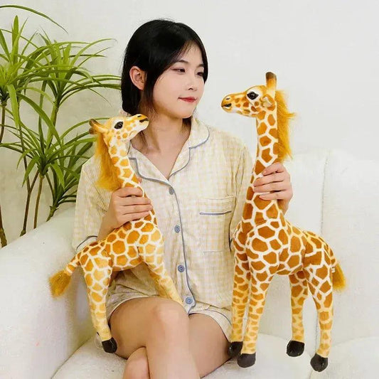 Giant Giraffe Plush Toy Realistic Soft Stuffed Animal - ToylandEU™