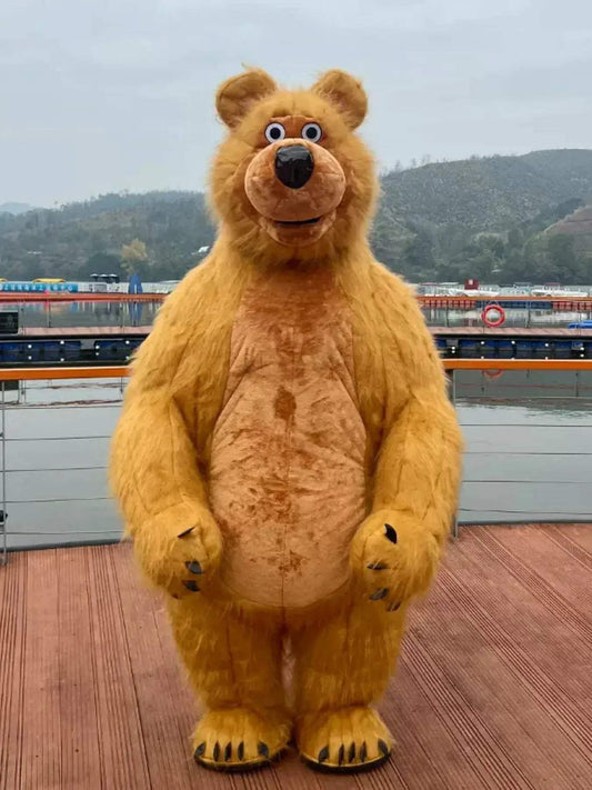 Giant Inflatable Bear Mascot Costume For Adults Stage Performance - ToylandEU