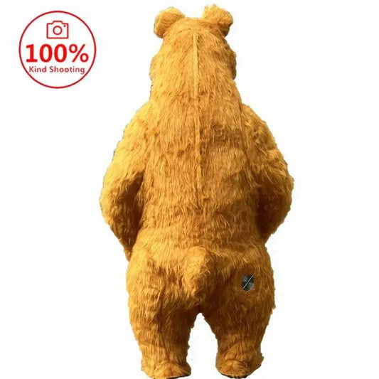 Giant Inflatable Bear Mascot Costume for Adults Walking - ToylandEU