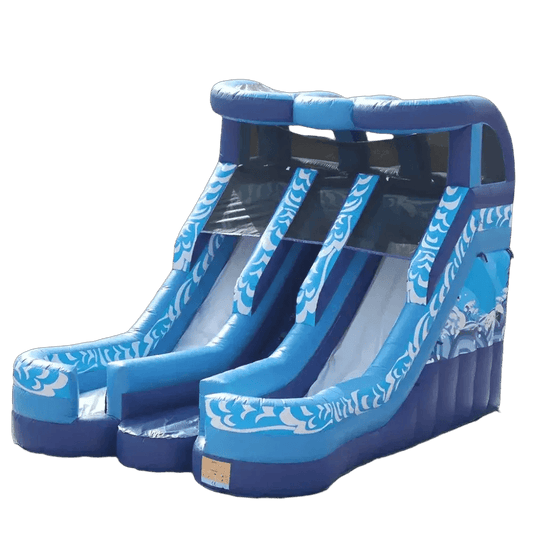 Giant Inflatable Water Slide Dual Lanes Amusement for Kids N Adults - ToylandEU™