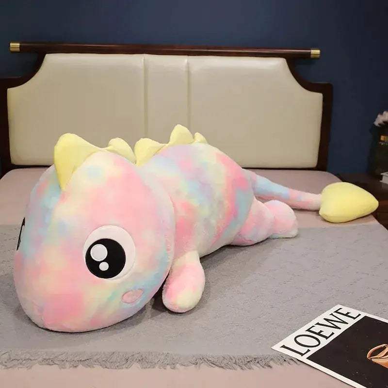 Giant Plush Dinosaur Pillow Cushion Toy Super Soft Bed Companion - ToylandEU