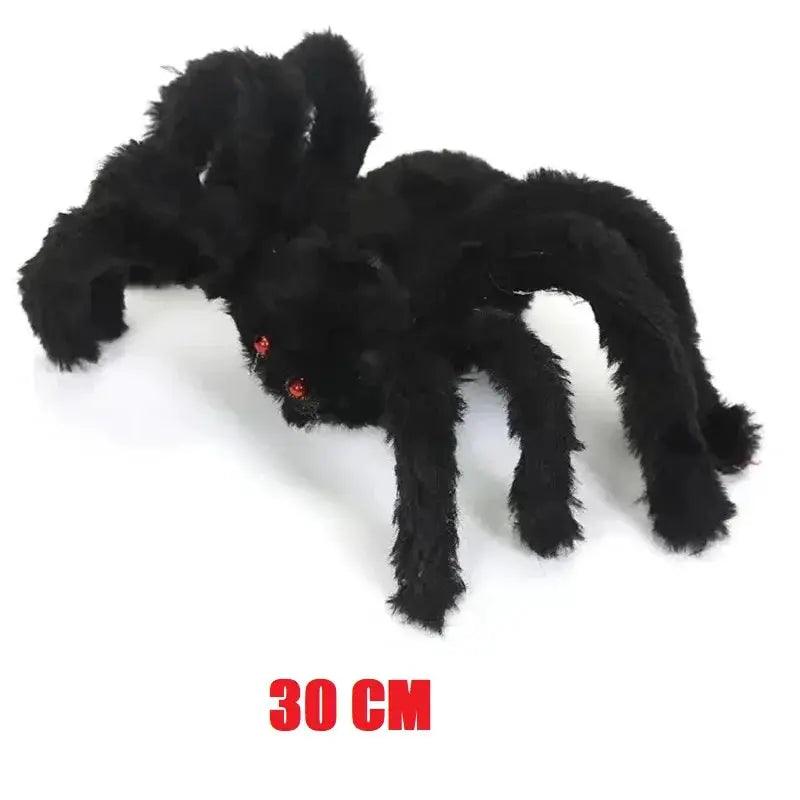 Giant Plush Spider Outdoor Halloween Prop - ToylandEU™