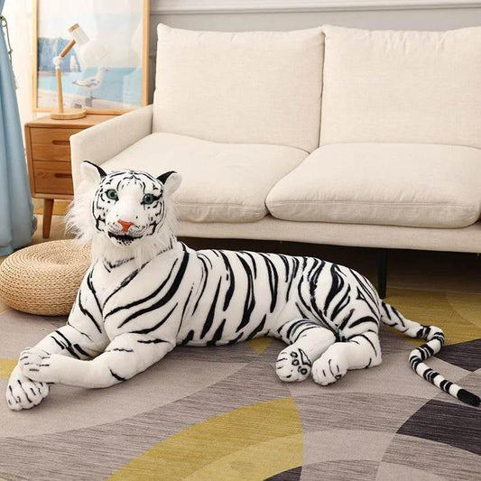 Giant Realistic Tiger Plush Toy For Kids Birthday Gift - ToylandEU