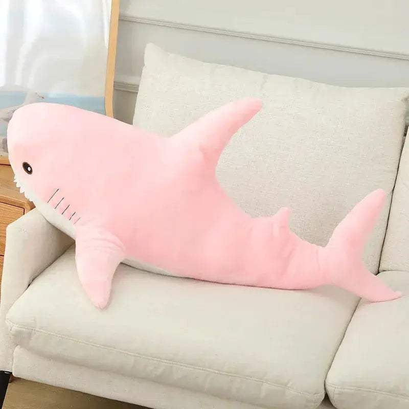 Giant Shark Plush Toy Reading Pillow For Kids Gift Idea - ToylandEU