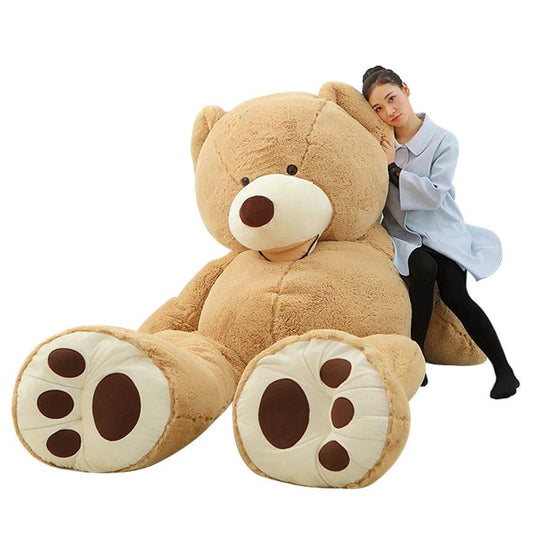 Giant Unstuffed Teddy Bear Plush Toy - Customizable Sizes 100-260cm - ToylandEU