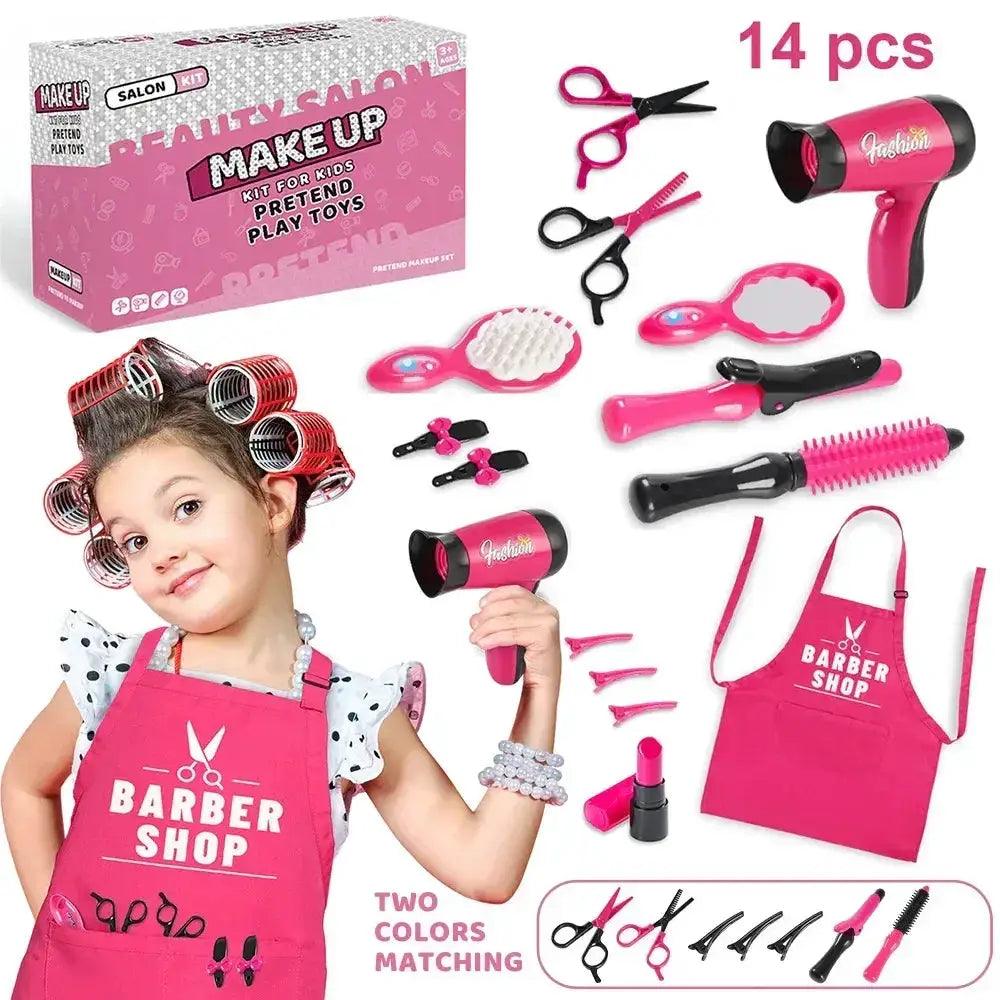 Girls Hairdresser Kit With Accessories And Apron - ToylandEU™