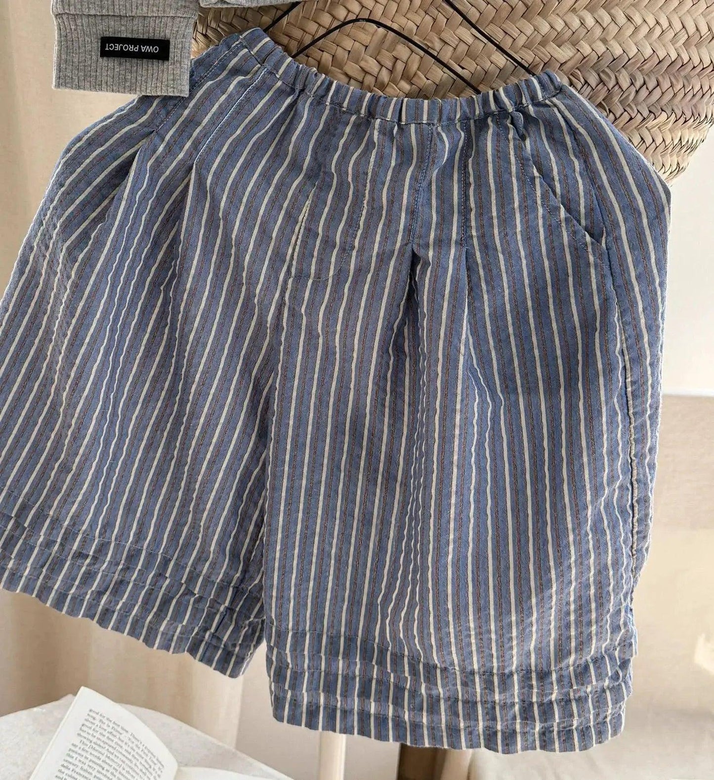 Girls Mosquito Proof Capri Pants Breathable Linen Cotton - ToylandEU™