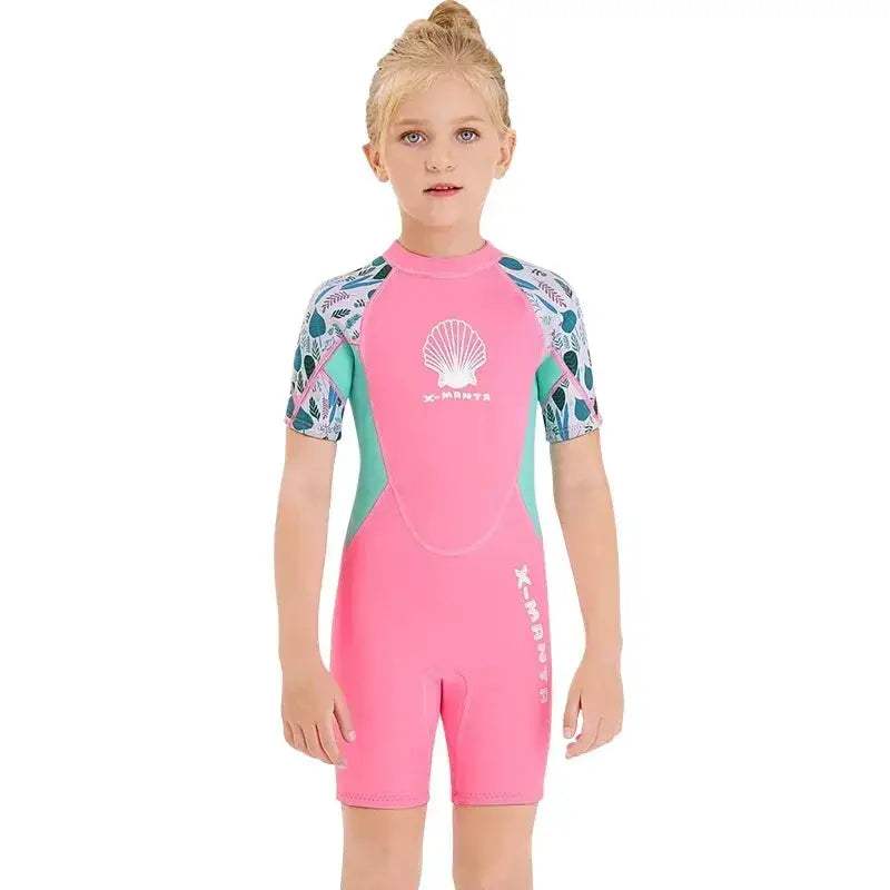 Girls Neoprene Wetsuit 2.5mm Full Body Swimwear For Water Sports - ToylandEU
