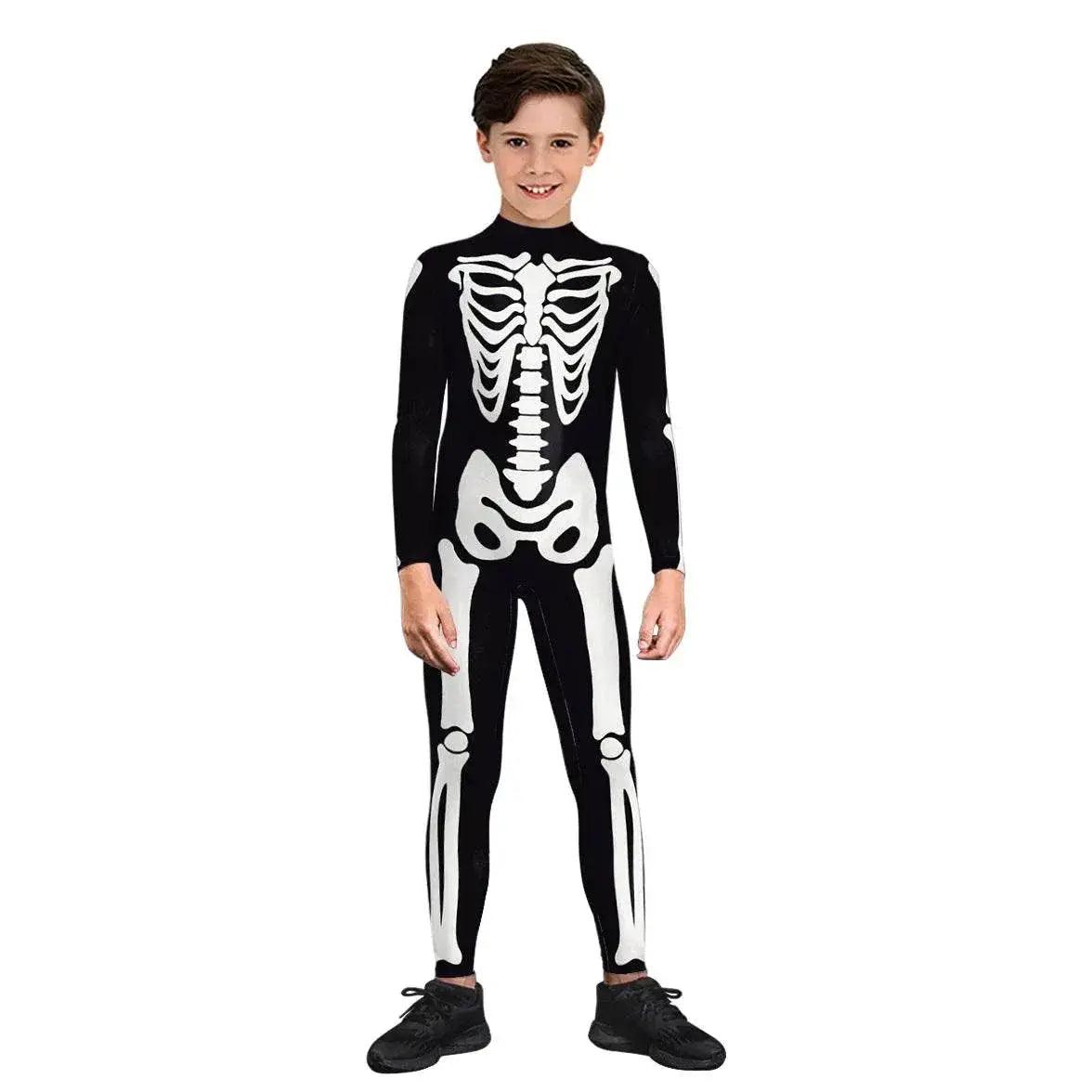 Glow-in-the-Dark Skeleton Costume for Kids - Spooky Fun Costume! - ToylandEU™
