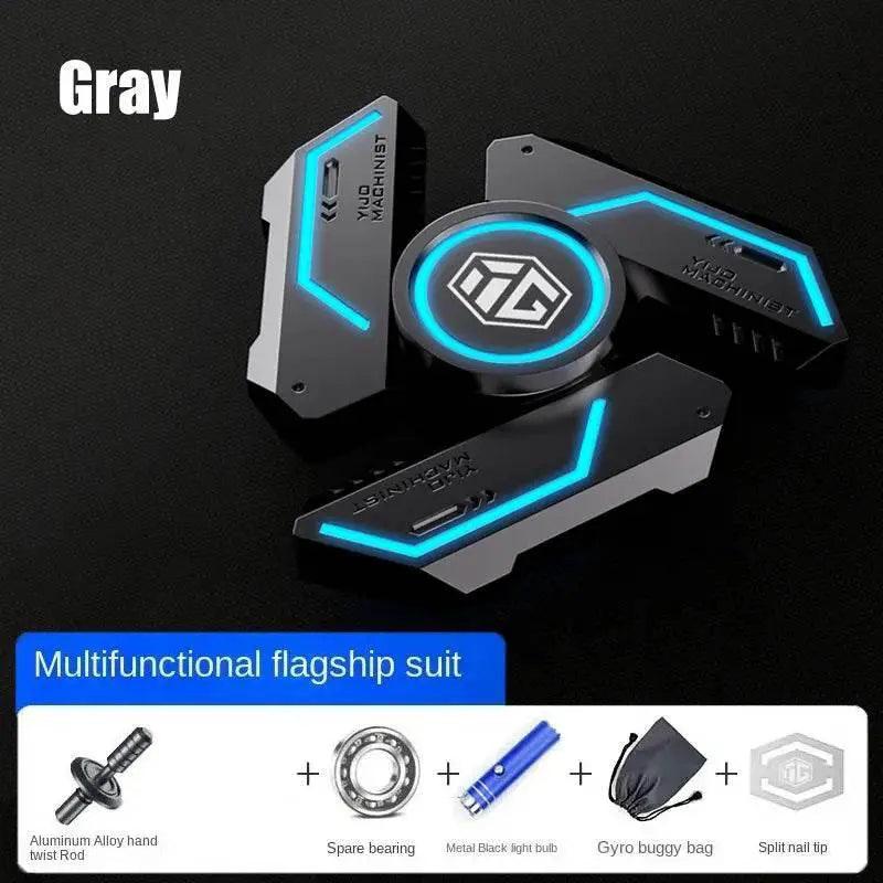 Glowing Fidget Spinner Alloy Silent Bearing Toyland EU - ToylandEU™