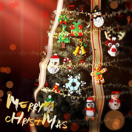 Gobricks MOC Christmas Pendant Building Blocks Decoration Building Bricks MOC - ToylandEU