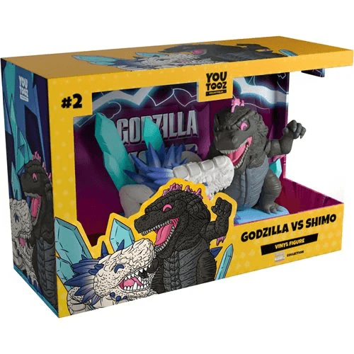 Youtooz Godzilla x Kong The New Empire Godzilla Vs Shimo Vinyl Figure 2-Pack | Two Vinyl Figures | Youtooz Collection | Kaiju Collectors