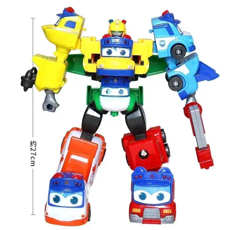 Gogo Bus 6 In 1 Transforming Toy Car Ambulance Police - ToylandEU