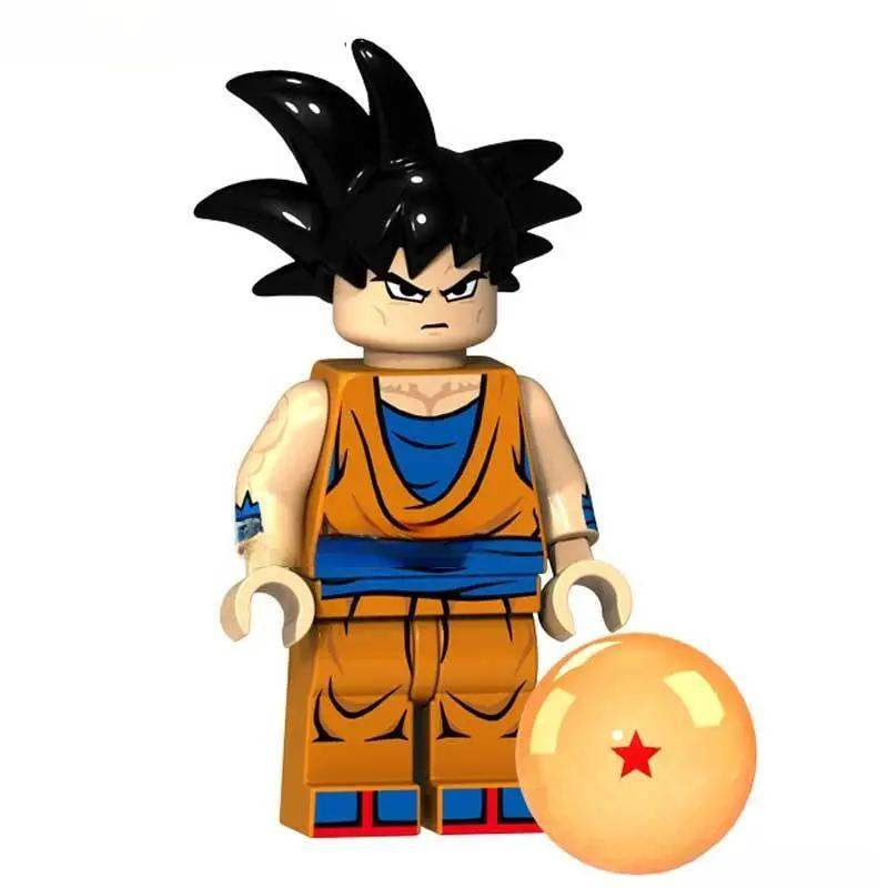 Goku Dragon Ball Z Super Lego Minifigures Anime Custom Toys G-16 - Minifigure Toys