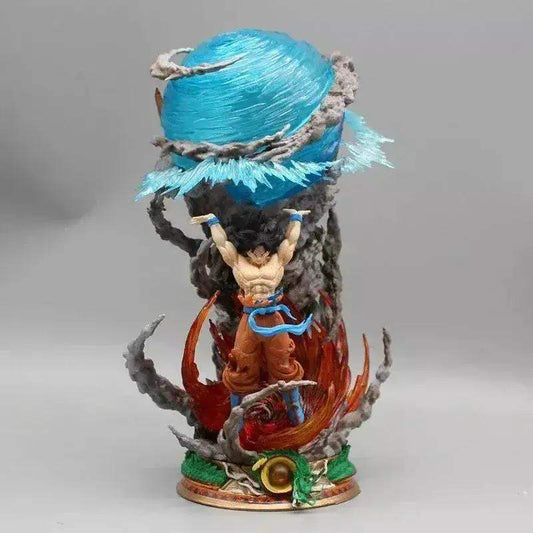 Goku LED Anime Figure, Spirit Bomb Dragon Ball Z, Dragon Ball Super Son Goku Figurines, Anime Gift 10 in - ToylandEU™