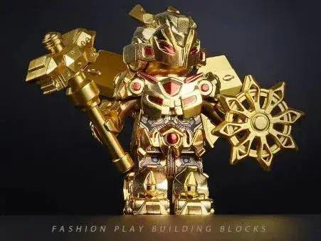 Gold Bumblebee Lego Minifigure Autobot Insignia - ToylandEU™