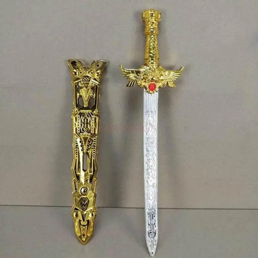 Gold Toy Swords Cartoon Toys Anime Cosplay Weapon 2021 - ToylandEU™