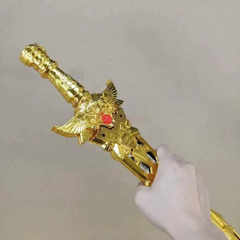 Gold Toy Swords Cartoon Toys Plastic Model Knife Anime Cos - ToylandEU
