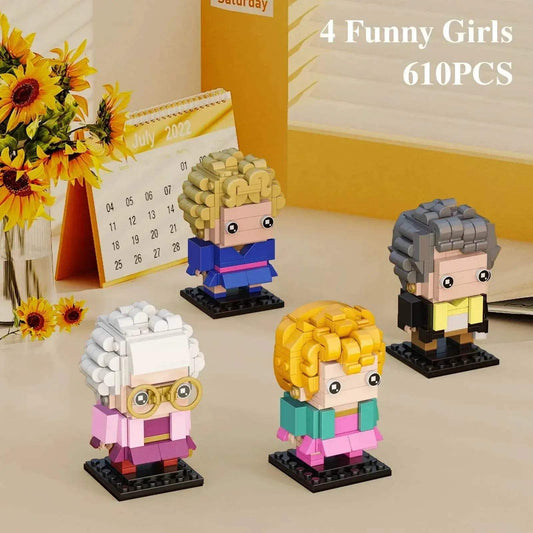 Golden Building Block Toys 4in1 Figures For Fans And Kids - ToylandEU