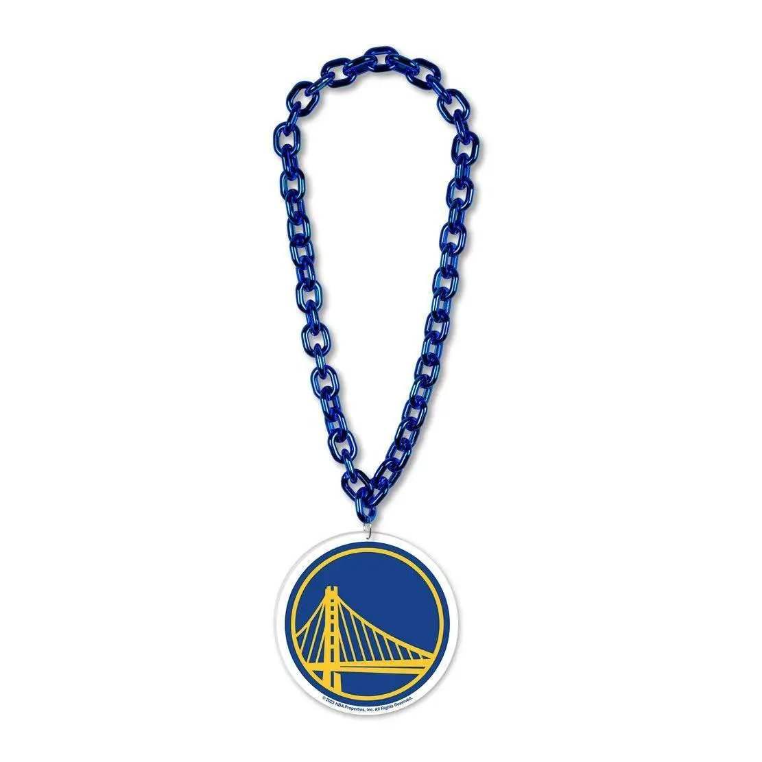Golden State Warriors Foam Logo Necklace With 38 Inch Chain - ToylandEU™