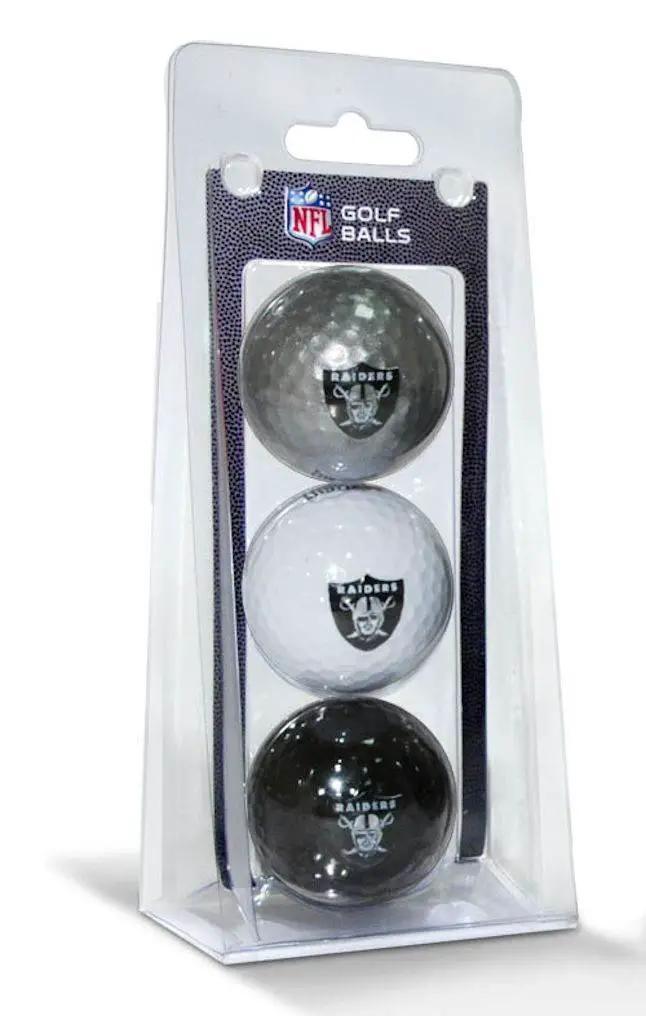 Las Vegas Raiders 3 Pack of Golf Balls - ToylandEU™