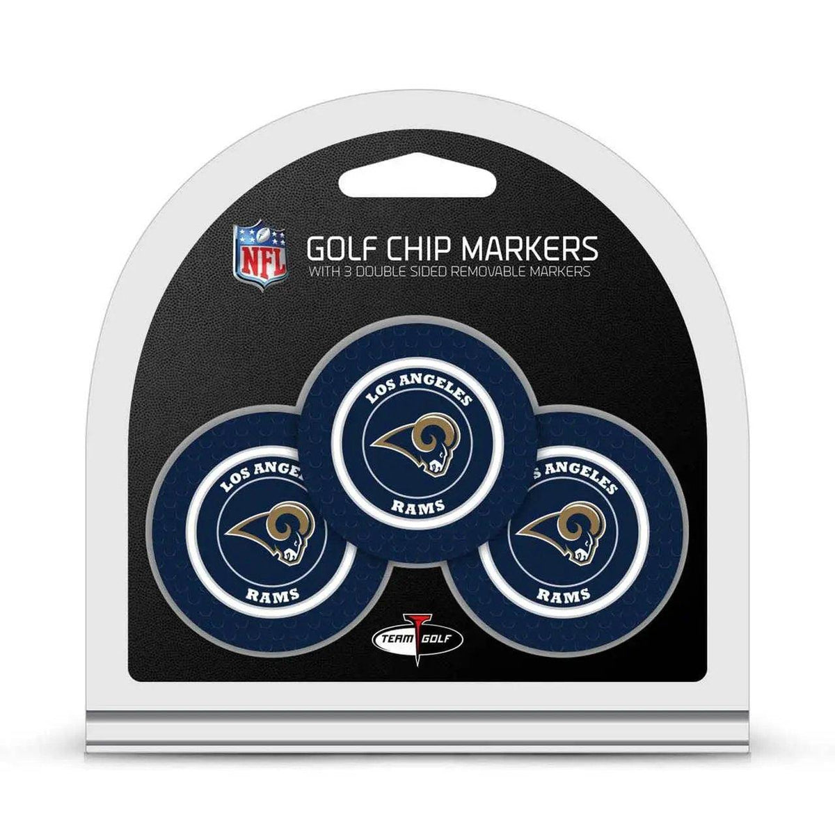 Los Angeles Rams Golf Chip With Marker 3 Pack Markers - ToylandEU™